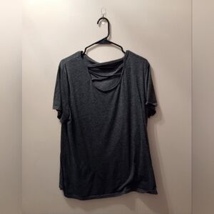 Women's XXL Dark Gray Shirt
